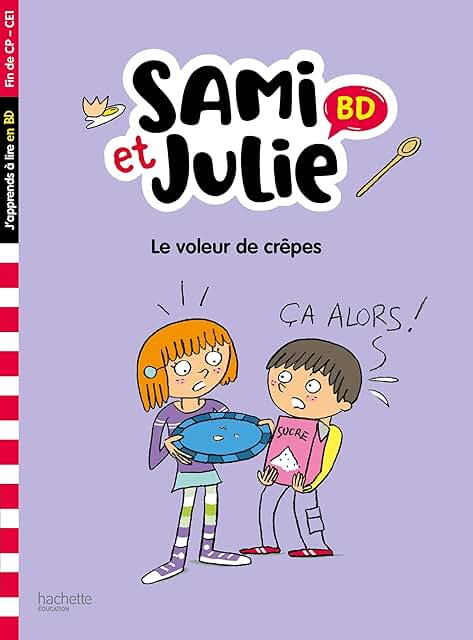 Sami et Julie BD - Le voleur de crêpes