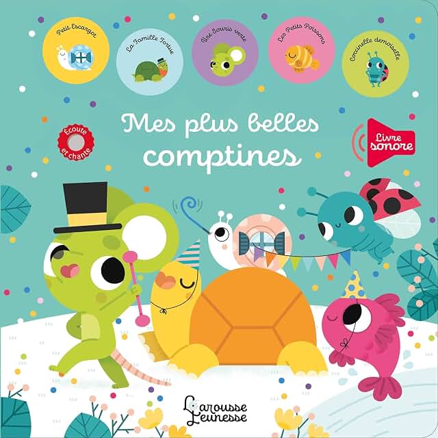 Mes plus belles comptines (livre sonore)