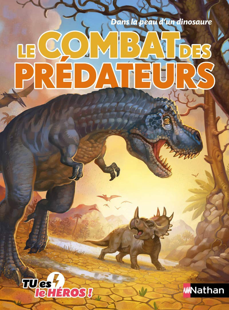 Le combat des prédateurs: dans la peau d'un dinosaure