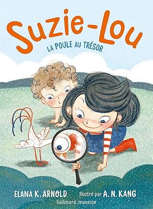 Suzie - Lou - La poule au trésor - Book - Clotilde French Bookstore