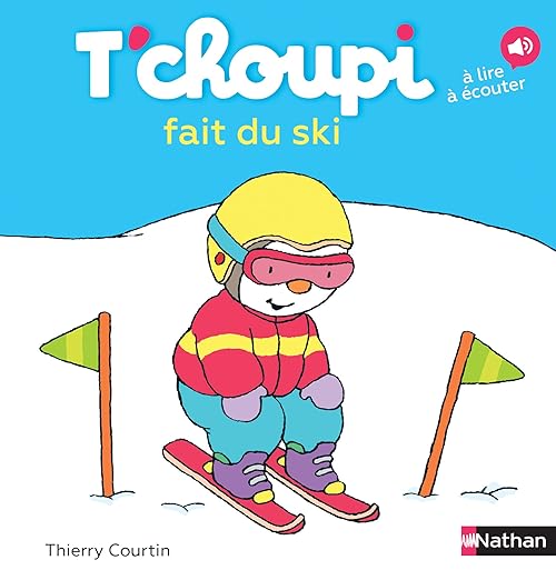 T’choupi fait du ski