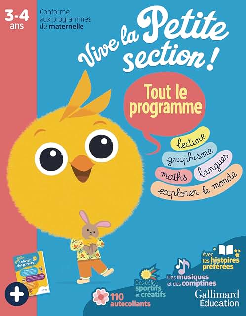 Vive la petite section !: Tout le programme - Book - Clotilde French Bookstore