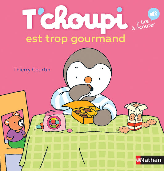 T'choupi est trop gourmand - Book - Clotilde French Bookstore