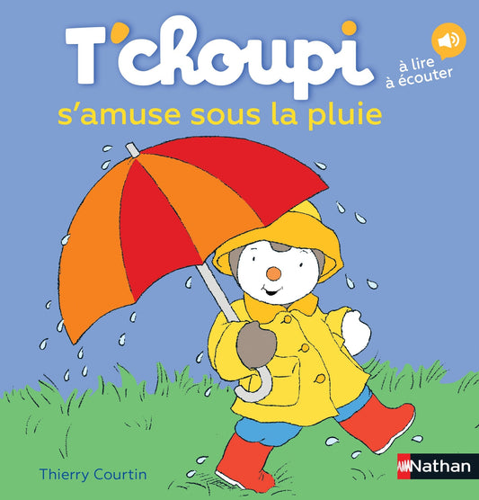 T'choupi s'amuse sous la pluie - Book - Clotilde French Bookstore