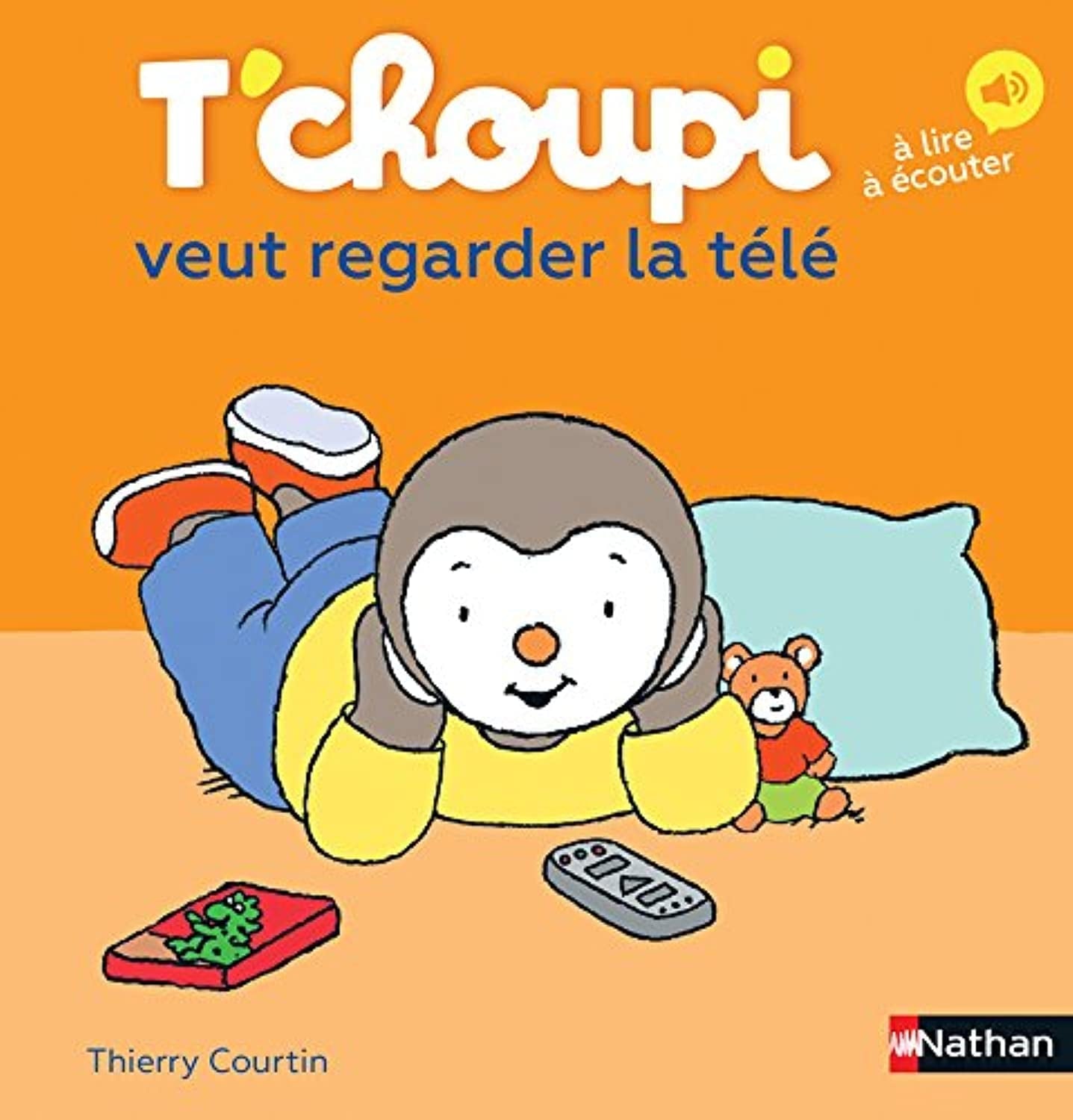 T'choupi veut regarder la télé - Book - Clotilde French Bookstore