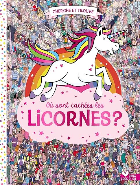 Cherche et trouve - Oú sont cachées les licornes?
