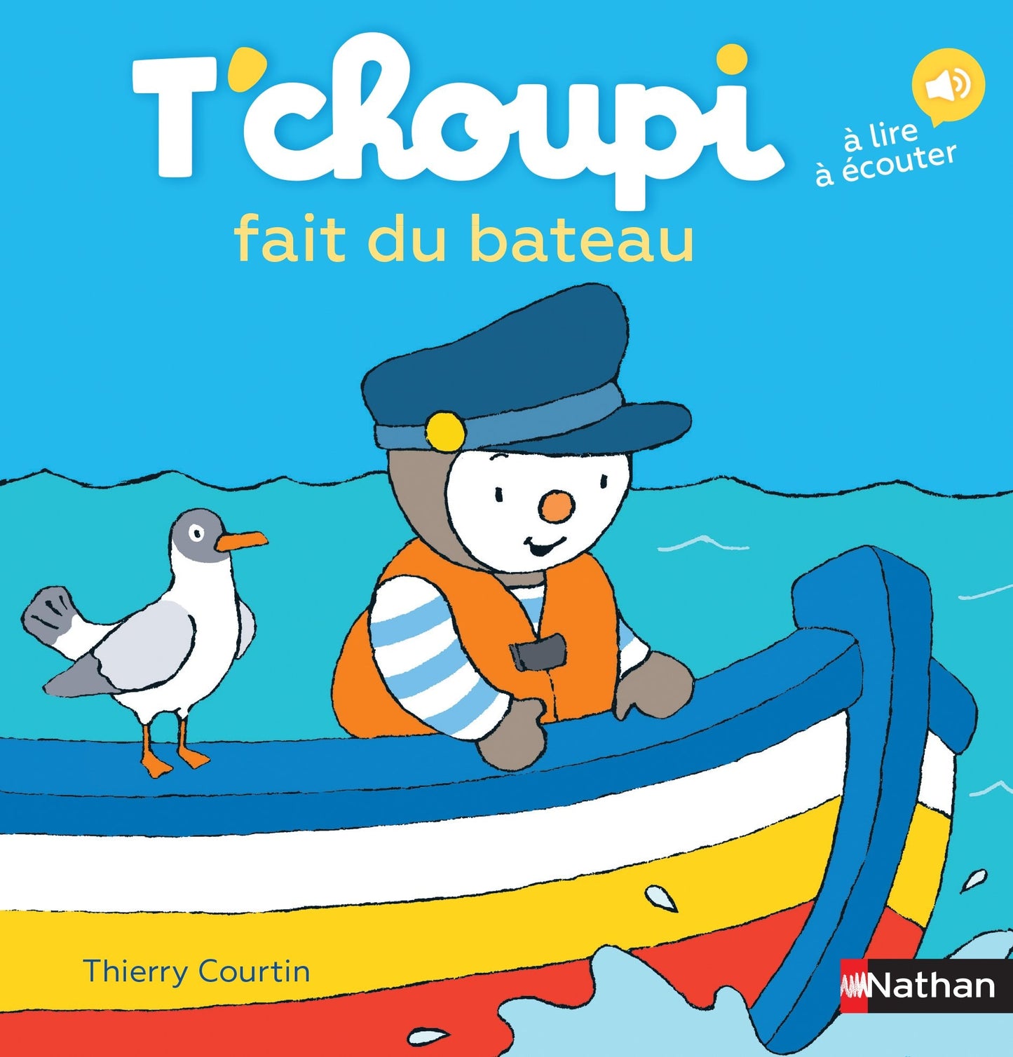 T'choupi fait du bateau - Book - Clotilde French Bookstore