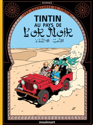Les aventures de Tintin - Tintin au pays de l'or noir