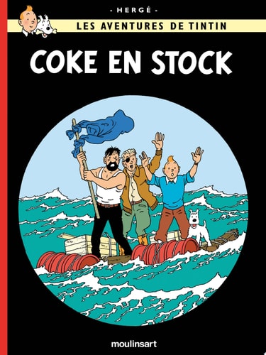 Les aventures de Tintin - Coke en stock