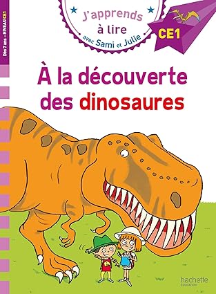 Sami et Julie CE1 - À la découverte des dinosaures - Book - Clotilde French Bookstore