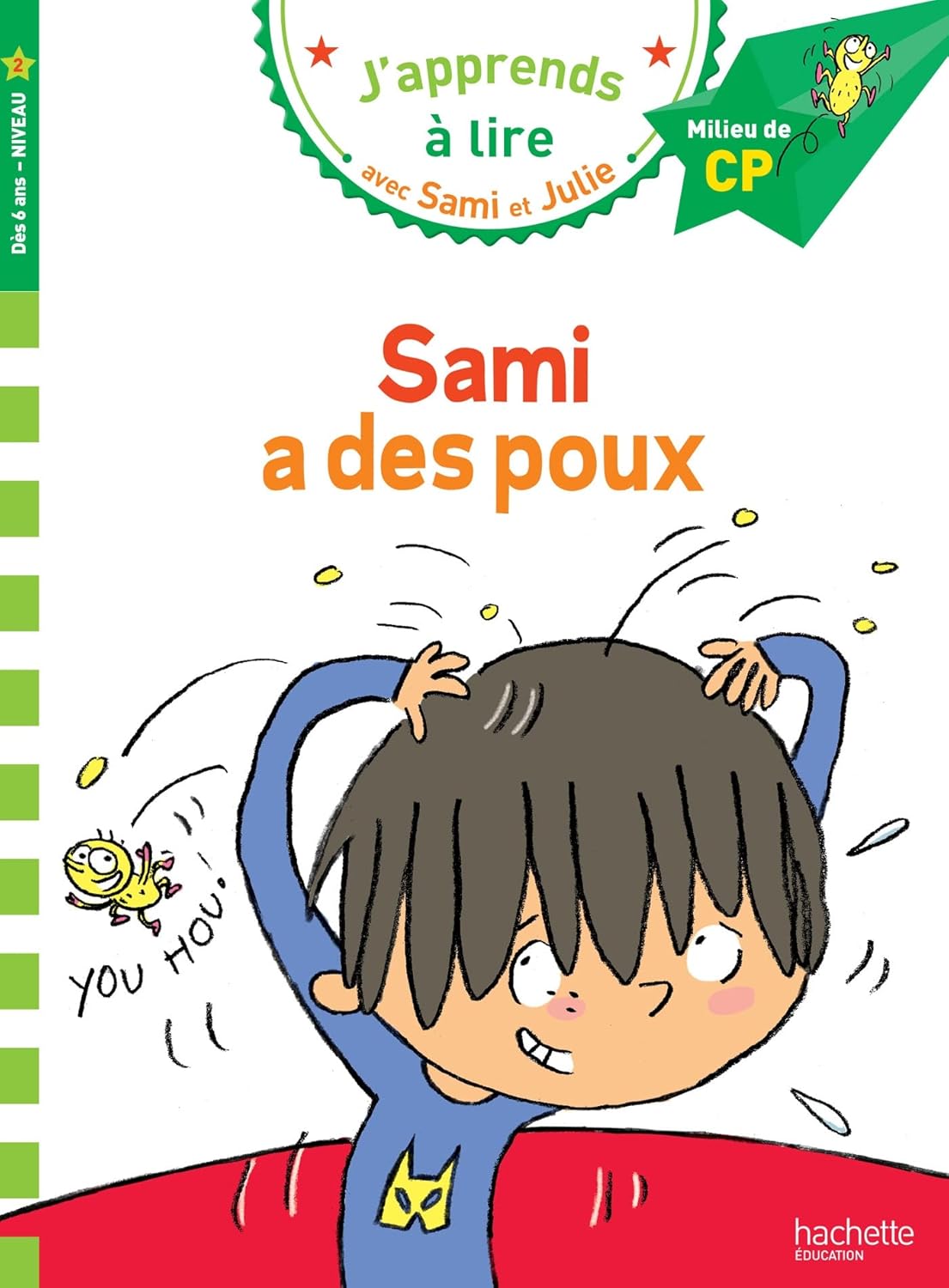 Sami a des poux ( niveau 2) - Book - Clotilde French Bookstore