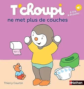 T'choupi ne met plus de couches - Book - Clotilde French Bookstore