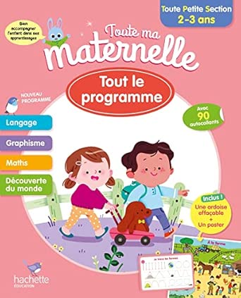 Toute ma Maternelle - Toute petite Section ( 2 - 3 ans) - Book - Clotilde French Bookstore